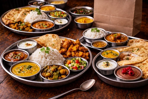 Ordering Thalis and Combo Meals