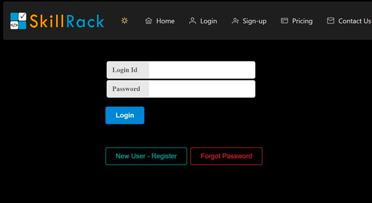 Skillrack Login