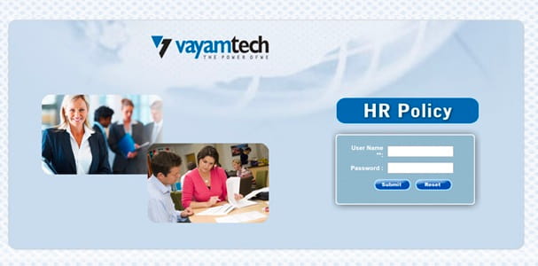 VayamTech Login