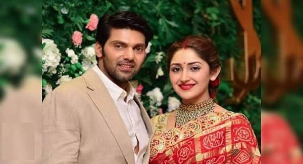 Arya and Sayyeshaa Saigal