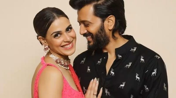 Genelia D’Souza and Riteish Deshmukh
