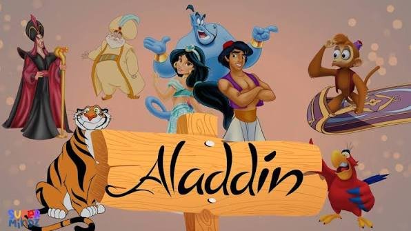 Aladdin Cartoon Characters Name List