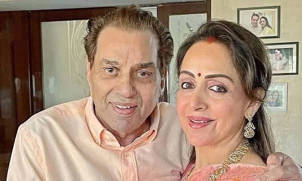 Dharmendra and Hema Malini