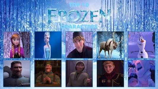 Frozen Cartoon Characters Name List