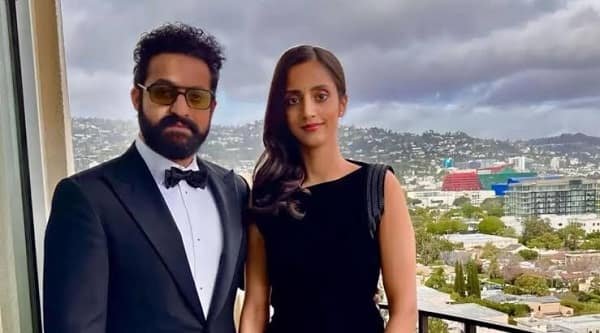 Jr NTR and Lakshmi Pranathi 