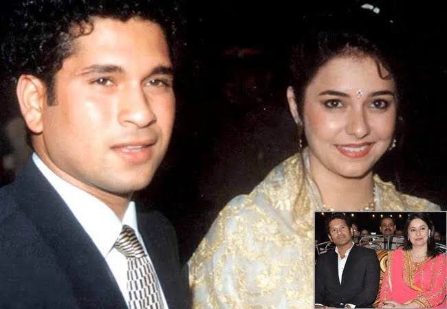 Sachin Tendulkar and Anjali